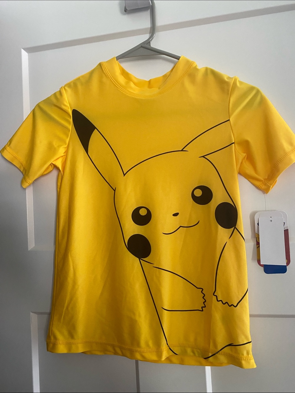 Pokemon Yellow Pikachu Graphic Kids Swim Rashguard